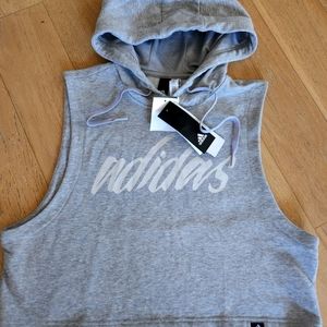 Adidas sleevless crop top